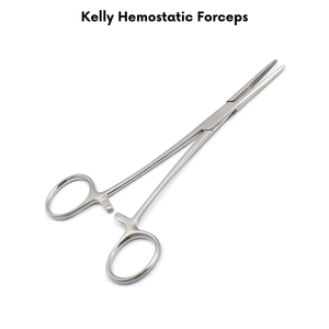 Pinzas KELLY de Acero Inoxidable de 6 Pulgadas |   Recto Curvo |   Instrumentos Quirúrgicos Manuales |   Debonairii Dii-AI108 Clase II - Product Image 3