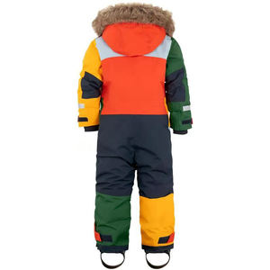 Traje de Nieve para Niños, Protección contra el Frío, Diseño de Paneles Múltiples, Traje Deportivo de Invierno - Product Image 2