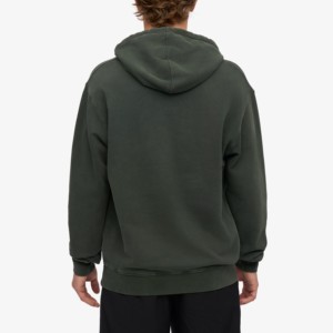 Sudadera con capucha personalizada al por mayor con logotipo impreso para hombre, forro polar grueso, ropa de calle a la moda, jersey liso, sudaderas con capucha informales de gran tamaño para hombre - Product Image 5