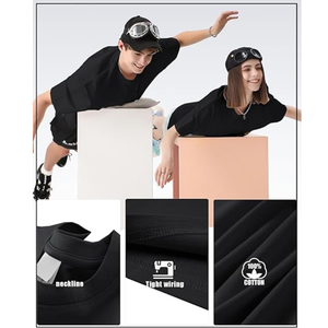 Le t-shirt qui fait tout durable, confortable, personnalisable de haute qualité 100% coton surdimensionné T-shirt lourd fabriqué au Bangladesh - Product Image 5