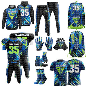 Venta al por mayor sublimada personalizado alto OEM uniformes de fútbol americano camisetas impresas deportes 2025 - Product Image 1