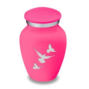 Vente chaude souvenir embrasser rentrer à la maison urnes de crémation prix bas petit souvenir pour les funérailles - Product Image 1