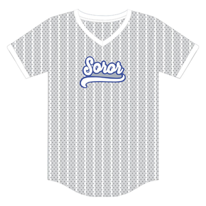 <b>Grey</b> 08 Zeta Phi Beta Soror Pullover Baseball Jersey 1920 Founders Inspired Greek Sorority Finer Womanhood Premium Apparel - Product Image 5