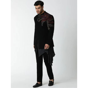 Traje Jodhpuri Tradicional Indio para Hombre para Bodas de Verano, Color Sólido, Tela de Viscosa de DESIGNING CORNER - Product Image 1