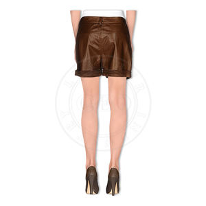 Short en cuir de haute qualité pour dames, nouveau Style, à la mode, 2017 - Product Image 2
