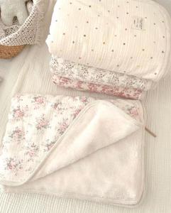 Coperta di mussola leggera Vintage in peluche e soffice garza di cotone in mussola morbida <span class=keywords><strong>trapunta</strong></span> da letto per ragazzi e ragazze - Product Image 4