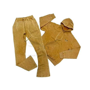 Sudadera con capucha de lavado ácido para hombre de alta calidad, sudadera informal holgada, ropa de calle, pulóver, chándales de lavado ácido - Product Image 3