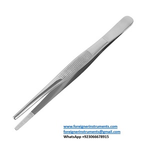 Pinces à pansements pour pouce 16 cm, instrument chirurgical manuel en acier inoxydable, ensemble d'instruments chirurgicaux réutilisables, instruments chirurgicaux de base certifiés CE - Product Image 3