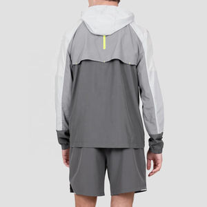 Vestes d'extérieur à capuche zippées en polaire imperméable de qualité supérieure Vêtements de travail Veste coupe-vent pour femmes et hommes - Product Image 4