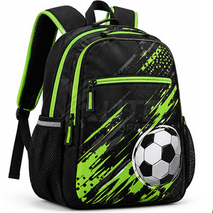 Sac à dos de football pour entraînement, graphismes personnalisés, compartiment à chaussures, poches latérales de rangement, compartiment principal spacieux, nylon, 50-70L - Product Image 1