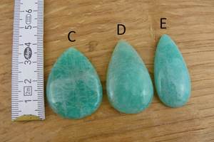 100% Natural Amazonite Tear Drop Shape Genuine Gemstone for Jewelry Making 8mm AAA Amazonite Loose Gemstone Carving Briolette - Product Image 4