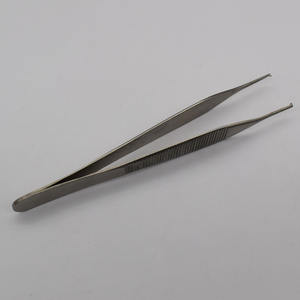 Pinces à tissus Adson Instruments chirurgicaux en acier inoxydable Équipement peropératoire à puissance manuelle pour les procédures chirurgicales - Product Image 3