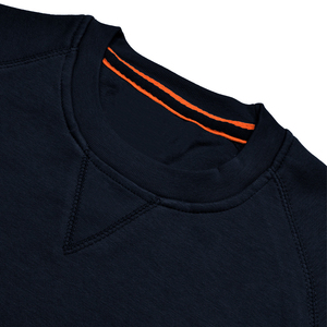 Sweat-shirts personnalisés en gros pour hommes, couleur unie, 100 % coton, col rond, imprimés, style OEM - Product Image 3