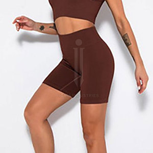 Shorts de gymnastique décontractés pour femmes Shorts de gymnastique confortables à la mode pour femmes fabriqués en usine Concevez votre propre logo - Product Image 2