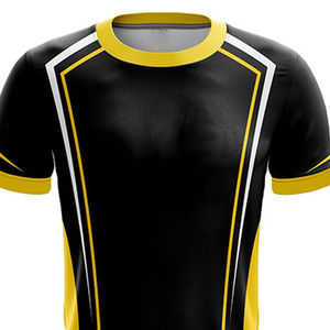 Camiseta profesional para juegos de deportes electrónicos, sublimación personalizada impresa, camiseta de equipo Unisex transpirable de secado rápido ecológica - Product Image 5
