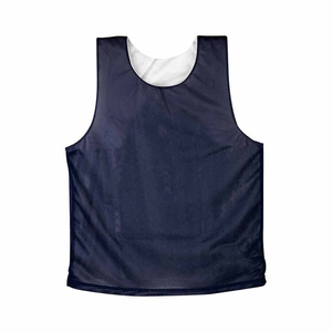 Mujeres Lacrosse Racerback Pinnie Sportswear Athletic Pinnies Reversible Humedad Wicking Practice Lacrosse - Product Image 2