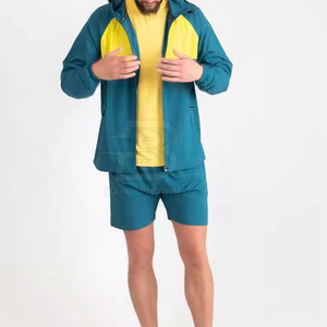 Conjunto cortavientos corto para hombre de alta calidad para verano Nueva llegada con MOQ bajo - Product Image 4