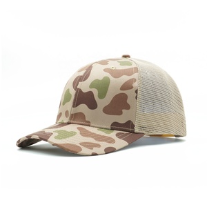 Casquette Trucker 6 Panneaux en Toile Personnalisée, Motif Camouflage, Tendance, Performance Cyclisme, Extérieur, Hip Hop, Injae Vina Vietnam, OEM - Product Image 2