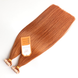 Bande dans les extensions de cheveux cheveux humains vierge 100% vietnamien cuticule aligné Remy cheveux humains bruts longue durée - Product Image 4