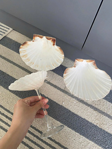 Design durable et élégant en verre coquillage de qualité supérieure adapté aux mariages de restaurants et à la vente en gros avec des services d'exportation mondiale - Product Image 2