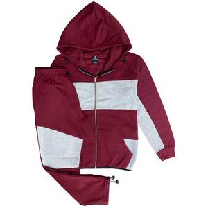 Nuevo Conjunto Deportivo de 2 Piezas para Hombre y Mujer, Sudadera con Capucha y Pantalones Largos, Estampado, Color Sólido, Grueso, de Forro Polar, para Invierno - Product Image 4