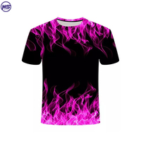 Camisetas de Manga Corta para Hombre, Diseño Moderno, Sublimación Personalizada de Alta Calidad, Cuello Redondo, 100% Poliéster Ecológico