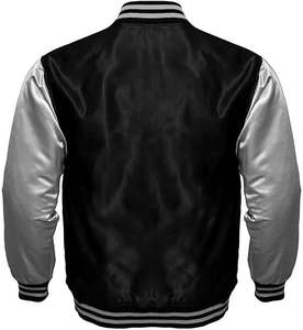 Varsity Jacket Letterman Baseball Jacket Bomber Jacket SATIN Fabric disponible en multi Custom CollegeBaseballjacket para hombres - Product Image 2
