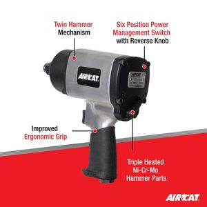 Kit de Llave de Impacto de 3/4 de Pulgada con Doble Martillo, Alto Torque, Diseño Refinado, Soporte Personalizado OEM - Product Image 5