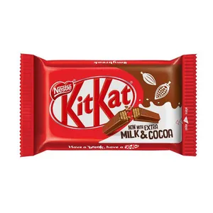 Melkchocolade Smaak Kitkat Karamel Chocolade 65gx24 Verpakking Te Koop