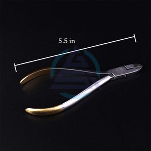 Bajo MOQ, venta al por mayor, cortador de alambre de ligadura Dental, laboratorio de ortodoncia, alicates dentales, juego, quirúrgico, instrumentos - Product Image 6