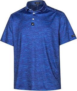 Polo homme sur mesure 2024, tissu tricoté respirant et durable, manches courtes, nouveau logo brodé personnalisé, imprimé numérique, golf - Product Image 3