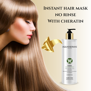 ครีมบำรุงผมสูตรซ่อมแซมและเรียบลื่น ผลิตในอิตาลี ด้วยน้ำมันอาร์แกน ผสมเคราติน ปราศจากแอลกอฮอล์ ไม่ต้องล้างออก สำหรับแบรนด์ส่วนตัว - Product Image 2