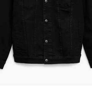 Vestes en jean slim fit pour hommes et femmes, décontractées, vintage, déchirées, bleues, noires, grises, légères, tendance, confortables, tenue streetwear - Product Image 5