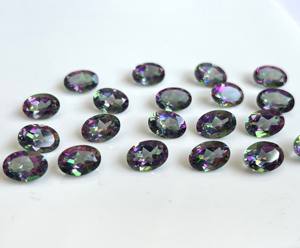 โทแพซมิสติกธรรมชาติ รูปไข่ขนาด 3x5 มม. เจียระไนอย่างดี คุณภาพเยี่ยม - โทแพซมิสติกชั้นเยี่ยมรูปไข่เจียระไน - Product Image 2