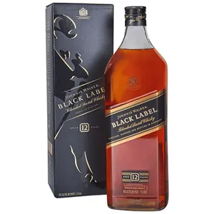JOHNNY WALKER BLACK Rótulo WHISKY 750ML/Whisky Duplo Preto