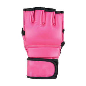 ถุงมือ MMA สำหรับผู้ชายถุงมือชกมวยทำจากหนังนิ่มครึ่งนิ้วสำหรับมืออาชีพผลิตตามสั่ง - Product Image 3