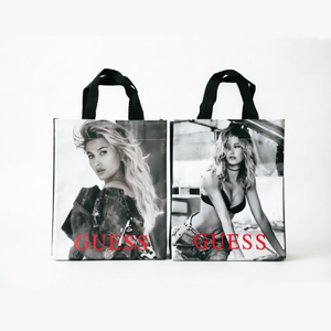 Bolsa Reutilizable de Tela No Tejida para Compras y Negocios con Cierre Superior y Impresión Digital - Product Image 1