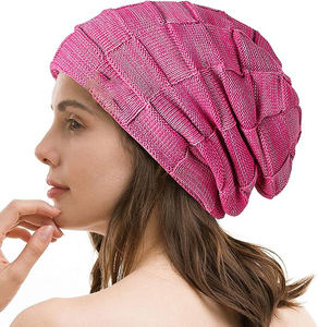 Gorro grueso y holgado de punto con Cable para hombre y mujer, gorro grueso y cálido de calavera de Invierno para mujer - Product Image 6