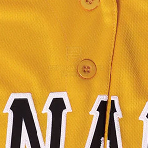 Maillot de baseball 100 % polyester de haute qualité – Séchage rapide, respirant, options personnalisables, ajustement confortable - Product Image 5