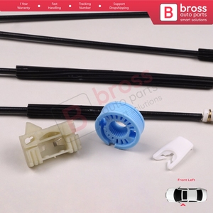 ชุดซ่อมมอเตอร์กระจกไฟฟ้า BWR681 ด้านหน้าซ้าย สำหรับ 307 3B ปี 2003-2009 รถเปิดประทุน 2 ประตู รุ่น 9221W0 - Product Image 5