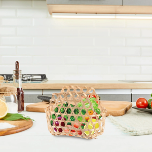 Tienphong Vente en gros Panier de rangement tissé à la main en bambou Panier d'emballage cadeau avec panier de rangement portable - Product Image 6