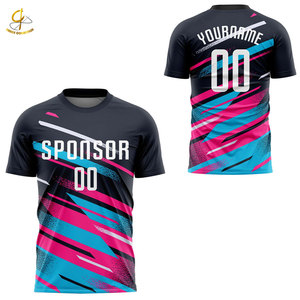 Nuevo modelo 100%, camiseta de fútbol de poliéster para camiseta de fútbol con estampado de Color personalizado con la mejor calidad - Product Image 4