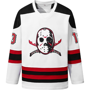 Maillot de hockey sur glace en polyester de haute qualité respirant léger Sports d'équipe porte un style décontracté pour les jeunes - Product Image 1