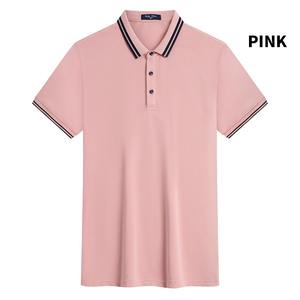Polo tricoté haute densité poids supérieur corps épais tissu structuré corps sur mesure apparence broderie et patchs personnalisés - Product Image 2
