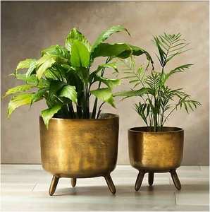 Macetas de Metal clásicas de estilo moderno personalizadas, macetas de calidad Premium para el hogar, jardín, boda, decoraciones de mejor diseño - Product Image 1