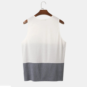 Camisetas sin mangas de talla grande transpirables de primera calidad para hombre, Camiseta deportiva para gimnasio, camiseta sin mangas de algodón Spandex para hombre, camiseta sin mangas para Fitness - Product Image 2