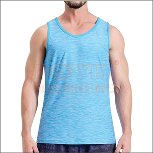 Camiseta sin mangas de Fitness con logotipo personalizado, camiseta sin mangas para correr, entrenamiento muscular, culturismo, chaleco deportivo Stringer, camiseta sin mangas para hombre - Product Image 1