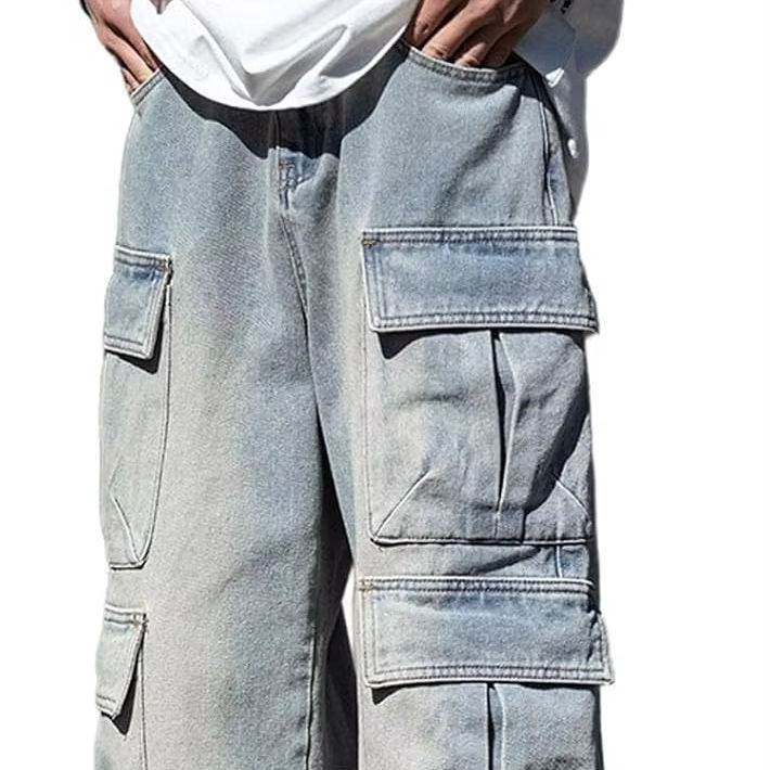Baggy Jeans Men 90s Vintage Style Streetwear Fashion