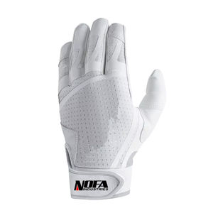 Guantes de béisbol de cuero PU personalizables modelo 2025 para adultos cómodos guantes de bateo PK con logotipo exclusivo y opciones de tamaño - Product Image 6