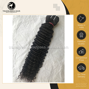 Exportador de cantidad a granel que vende calidad genuina 100% Extensiones de cabello humano de grado de cabello virgen mongol crudo sin procesar de La India - Product Image 5